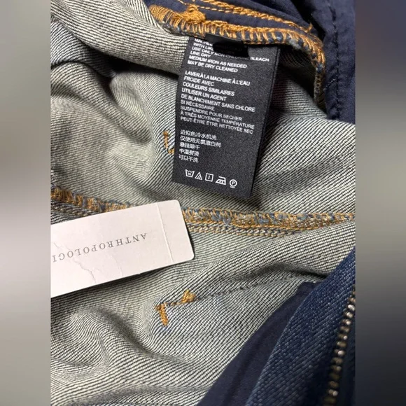 Pilcro antrhopologie Dark Blue Flare Jeans - Picture 10 of 10